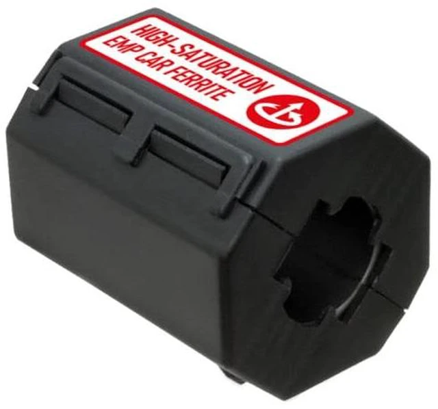 Main image of High Saturation Ferrite Vehicle EMP Protection- Mounts to 12V Vehicle Battery, RV, Car, Truck, Easy Installation for Lightning, Solar Flare, and Surge Protection