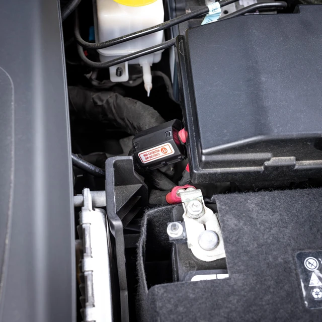 Alt view image 4 of 4 - High Saturation Ferrite Vehicle EMP Protection- Mounts to 12V Vehicle Battery, RV, Car, Truck, Easy Installation for Lightning, Solar Flare, and Surge Protection