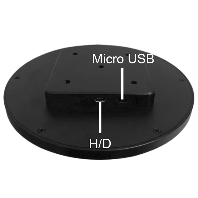 Alt view image 4 of 6 - 4'' Round Screen Display Circle LCD 720x720,Black Supports Mini H/D Input,for PC Case Data Monitoring,Car Dashboard,Gaming Mods