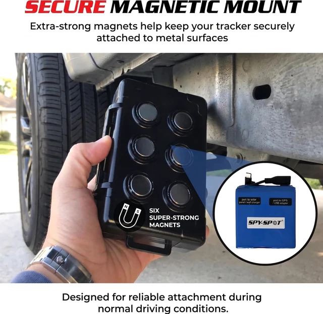 Alt view image 2 of 7 - GL320MG 4G LTE GPS Tracker with Magnetic Case & Extended Battery Real-Time Vehicle, Asset Tracking, Geo-Fence Alerts, Weatherproof Case, Smartphone App, Subscription Required