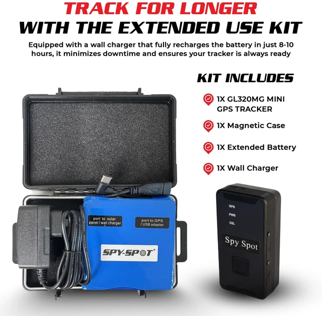 Alt view image 3 of 7 - GL320MG 4G LTE GPS Tracker with Magnetic Case & Extended Battery Real-Time Vehicle, Asset Tracking, Geo-Fence Alerts, Weatherproof Case, Smartphone App, Subscription Required