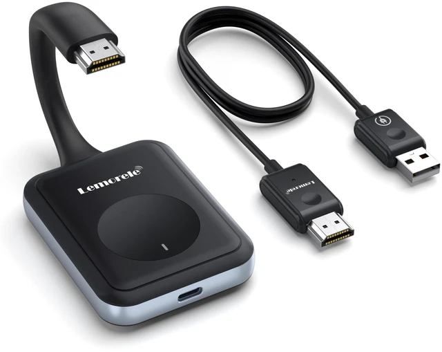 Main image of Wireless HDMI Transmitter and Receiver Portable HDMI Extender Kit, Plug&Play 2.4/5G 164ft Range 1080P HD, Up to 8 Transmitter for Streaming Video&Audio to HD TV/Monitor from Laptop/TV-Boxs