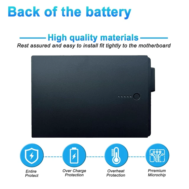 Alt view image 4 of 7 - XVJNP Laptop Battery for Dell Latitude 5430 7330 Rugged Extreme P148G P148G001 P149G P149G001 Series 6JRCP 06JRCP M0TN3 451-BCWQ KD1C 11.4V 53.5Wh 4457mAh