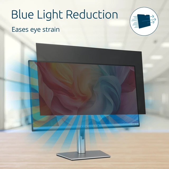 Alt view image 5 of 7 - High Clarity Privacy Screen for 27 inch 16:9 Widescreen Monitor, Easy Installation Computer Privacy Filter for Desktop, 2H hardness Protection, Compatible with LG Samsung Dell, HC270A169A