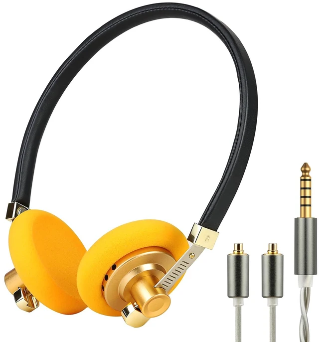 Main image of G40 Open-Back Vintage Headphones, 40mm Hi-Fi Drivers, All-Day Comfort, Detachable Memory Foam Earpads & Cable for All Day Use, Portable Carry Bag, Outdoor Activity/Street Style Enthusiasts,4.4mm