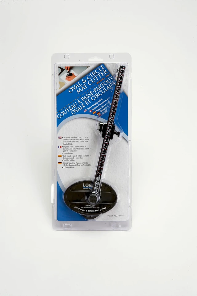 Alt view image 2 of 7 - Authentic 201 Oval & Circle Mat Cutter for Picture Framing