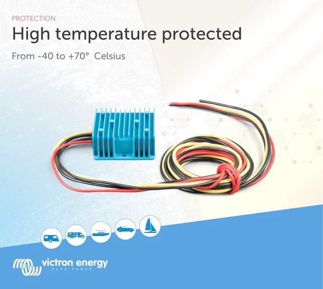 Alt view image 4 of 6 - Orion IP67 24/12-Volt 20 amp DC-DC Converter, Non-Isolated