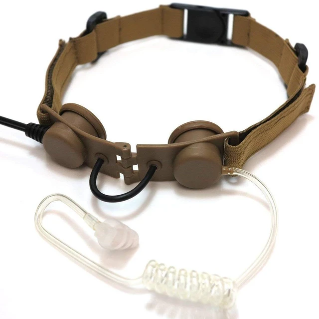 Main image of ArmorMason Covert Military Throat Mic Headset