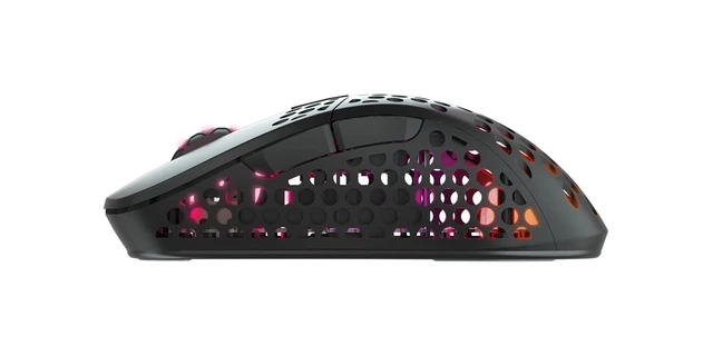 Alt view image 6 of 7 - M4 Wireless, Wireless Ultra-Light Gaming Mouse, Optimised for E-Sports, 2.4 GHz, RF RGB Lighting, Adaptable Ergonomic Right-Handed Mouse, Rechargeable, Black