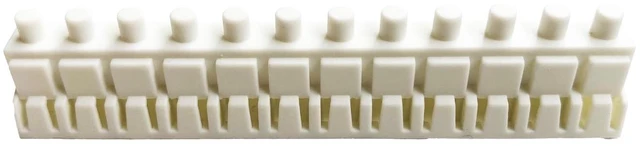 Main image of Fiber Optic Cable Dust Caps for LC Connectors (12-Strand LC Strip, Pack of 24)