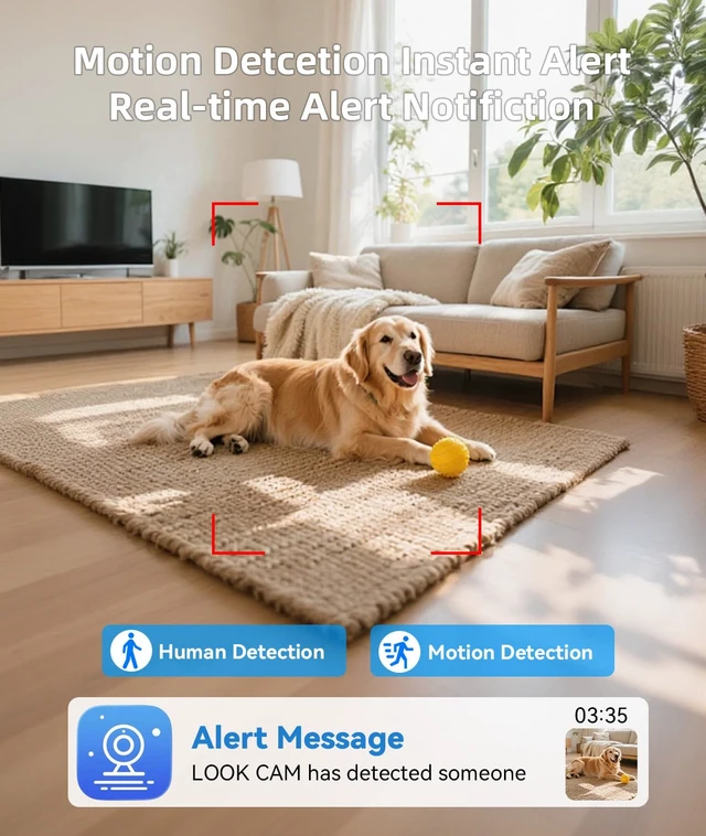 Alt view image 5 of 7 - 4K Wireless WiFi Indoor Security Camera Speaker with Secret Camera 240° Wide, Outdoor Camera, App Control, For Home/Pet/Baby/Office