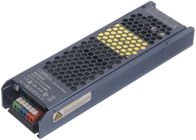 Main image of LED Driver 48V 500W IP20 UL Listed, Transformer for LED Lights, LED Power Supply 100-130 VAC 50/60Hz