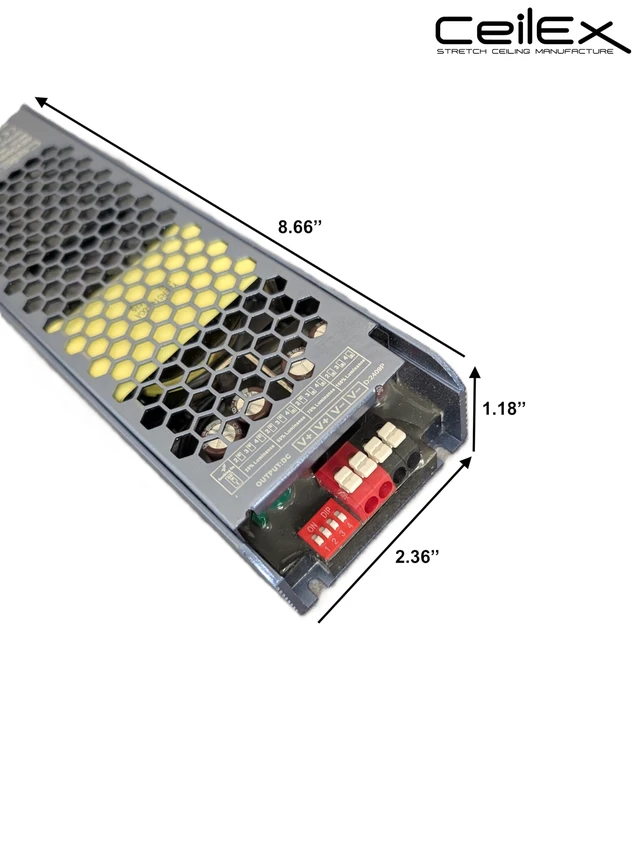 Alt view image 2 of 7 - LED Driver 48V 500W IP20 UL Listed, Transformer for LED Lights, LED Power Supply 100-130 VAC 50/60Hz