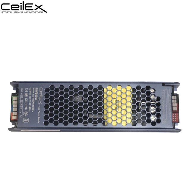Alt view image 6 of 7 - LED Driver 48V 500W IP20 UL Listed, Transformer for LED Lights, LED Power Supply 100-130 VAC 50/60Hz