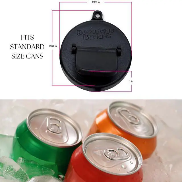Alt view image 2 of 7 - Can Cover, 4 Pack, Assorted Colors