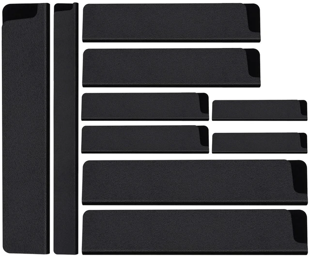 Main image of 10pcs Universal Knife Edge Guards Set, Non-BPA Knife Sheath | Gentle on Your Blades