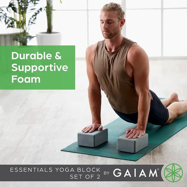 Alt view image 3 of 7 - Yoga Block - Supportive Latex-Free Eva Foam - Soft Non-Slip Surface with Beveled Edges for Yoga, Pilates, Meditation - Yoga Accessories for Stability, Balance, Deepen Stretches