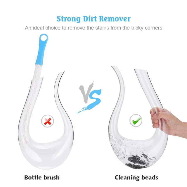 Alt view image 4 of 7 - 1000 PCS Decanter Cleaning Beads, Cleaner for Wine Decanter, Carafe and Vase, 304 Stainless Steel Cleaning balls
