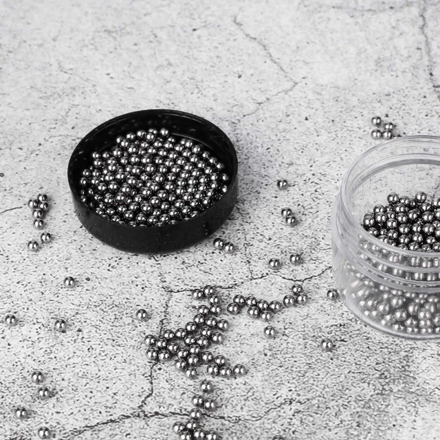 Alt view image 3 of 7 - 1000 PCS Decanter Cleaning Beads, Cleaner for Wine Decanter, Carafe and Vase, 304 Stainless Steel Cleaning balls