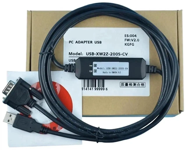 Alt view image 9 of 11 - 1pc Suitable for CQM1H/CPM2C/CJ1M Programming Cable Data Download line USB-XW2Z-200S-CV