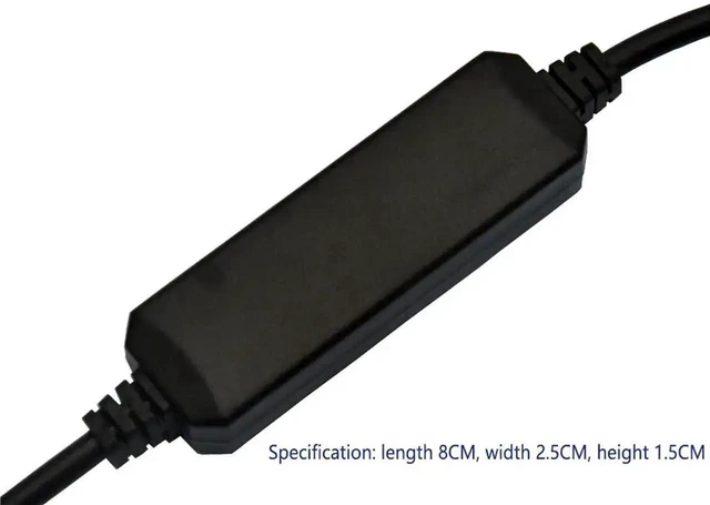 Alt view image 11 of 11 - 1pc Suitable for CQM1H/CPM2C/CJ1M Programming Cable Data Download line USB-XW2Z-200S-CV