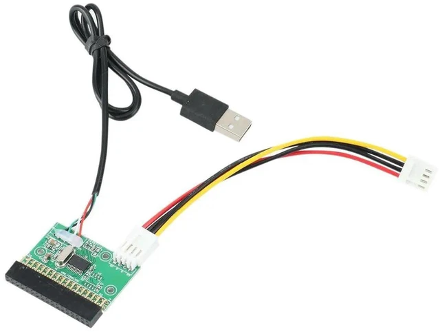 Alt view image 7 of 12 - For 1.44MB 3.5inch Floppy Drive Connector 34 PIN 34P to USB Cable Adapter PCB Board PC USB TO FLOPPY U Disk to Floppy