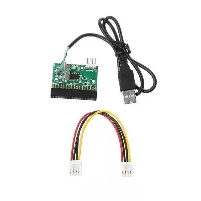 Alt view image 11 of 12 - For 1.44MB 3.5inch Floppy Drive Connector 34 PIN 34P to USB Cable Adapter PCB Board PC USB TO FLOPPY U Disk to Floppy
