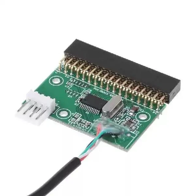Alt view image 10 of 12 - For 1.44MB 3.5inch Floppy Drive Connector 34 PIN 34P to USB Cable Adapter PCB Board PC USB TO FLOPPY U Disk to Floppy
