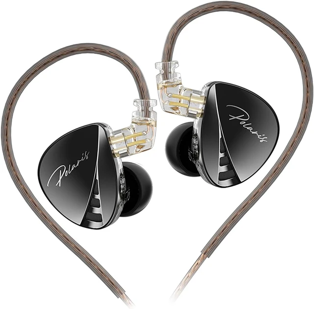 Alt view image 8 of 14 - CCA Polaris 4 Tone Adjustable in Ear Monitor Headphones, High-Sensitivity Dual-Cavity Dynamic Driver IEM Earphones, HiFi Stereo Gaming Earbuds with 2pin Detachable Cable