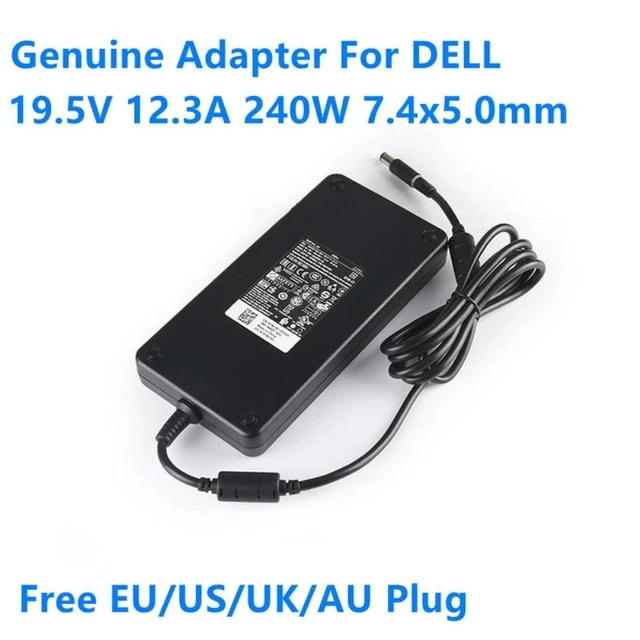 Alt view image 5 of 6 - GA240PE1-00 19.5V 12.3A 240W LA240PM160 Power Supply AC Adapter For Dell Alienware M17X-P11E001 R1 R3 R4 15 R2 Laptop