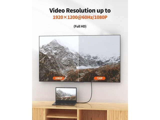Alt view image 11 of 14 - Active DisplayPort to DVI Cable, 6FT DP to DVI-I Cord, Eyefinity Support Multi-Screen, Black