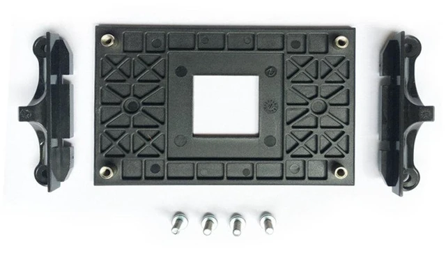 Alt view image 10 of 11 - Cooler FanAMD AM4 Platform Only CPU Cooler Fan Stand A350 X370 X470 Motherboard Buckle Bracket