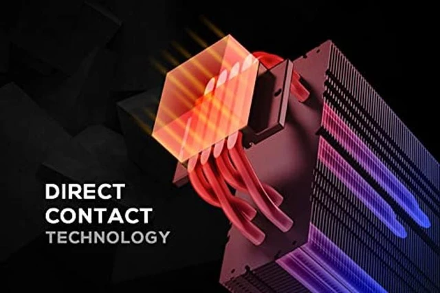 Alt view image 7 of 10 - ID-COOLING SE-224-XTS Black CPU Cooler 4 Heatpipes CPU Air Cooler 120mm PWM Fan CPU Fan for Intel LGA1700/115X/1200; AMD AM4/AM5