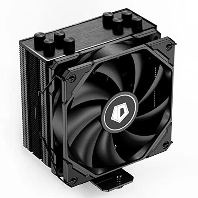 Alt view image 6 of 10 - ID-COOLING SE-224-XTS Black CPU Cooler 4 Heatpipes CPU Air Cooler 120mm PWM Fan CPU Fan for Intel LGA1700/115X/1200; AMD AM4/AM5