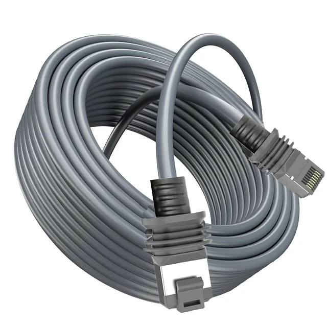 Alt view image 8 of 14 - ENFAIN Starlink Cable Gen3 6.5FT/2M for Starlink Gen 3 Standard Kit, Replacement Extension Star Link V3 Cable Waterproof Grey