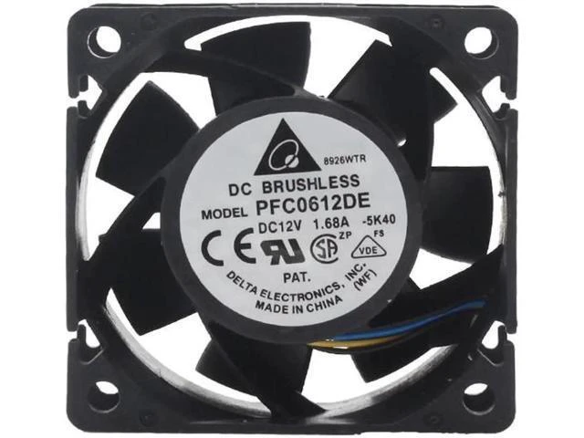 Alt view image 3 of 4 - pfc0612de 60X60X38 mm cooling fan 60mm pwm cooler 6cm 13500RPM For Delta 6038 12V server chassis fan