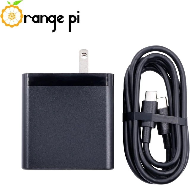 Alt view image 9 of 14 - Orange Pi Official PD 100W Type-C Power Supply US Plug for Orange Pi 6 Plus, 20V5A Multiple Circuit Protection Power Adapter
