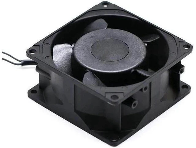 Alt view image 8 of 8 - NMB-MAT 80mm 8cm AC Fan 3115PS-23W-B30 8038 230V High Temperature Resistant Aluminum Frame Cabinets Cooling Fan
