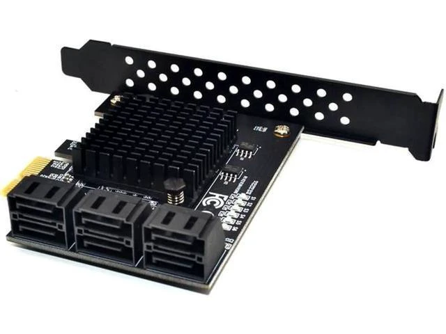 Alt view image 12 of 14 - Marvell 88SE9215 Chip PCI Express SATA 3 PCIE SATA PCI-E PCI E SATA Card/Expansion/Controller/HUB/Multiplier Port SATA 3.0 SATA3