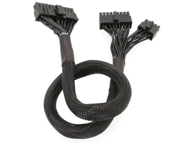 Alt view image 2 of 2 - 10+18-Pin to 24-Pin Modular Power Cable for Corsair RM550X RM650X RM750X RM850X RM850X RM1000X