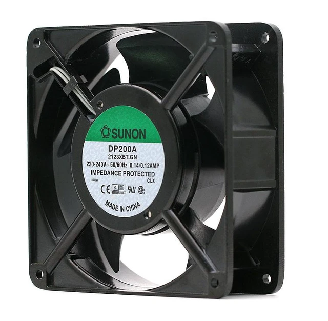 Alt view image 6 of 8 - AC 220V fan For Sunon DP200A P/N 2123XBT.GN 0.14A 12038 220V 120*120*38mm industrial case cabinet cooling fan 120mm