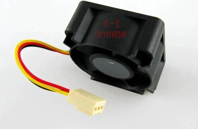 Alt view image 10 of 11 - 40*20MM KDE1204PKV3 12V 0.6W 3 wires 3 pins 4CM case fan for switch ,1U server