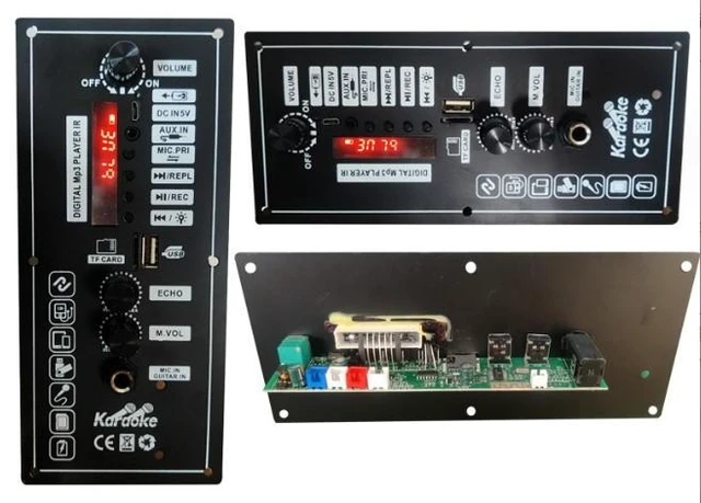 Alt view image 10 of 11 - 3.7V Li-ion Rechargeable Bluetooth Amp Board 803 DIY Audio Amplifier Module for Car/BT Speaker