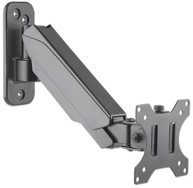 Alt view image 7 of 10 - Wall Mount Monitor Arm Fits 17-32 Inch Screens, Full Motion Mechanical Arm for Wall