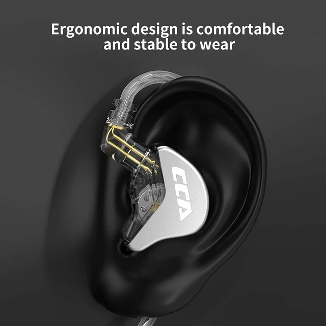 Alt view image 12 of 14 - CCA CRA in Ear Monitor Headphones Memory Foam Earbud Tips (Black 3 Pairs)
