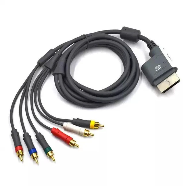 Alt view image 6 of 10 - ENFAIN XBOX360 Component Cable Color Difference Cable XBOX360 AV Cable Television Video Cable High Definition Cable