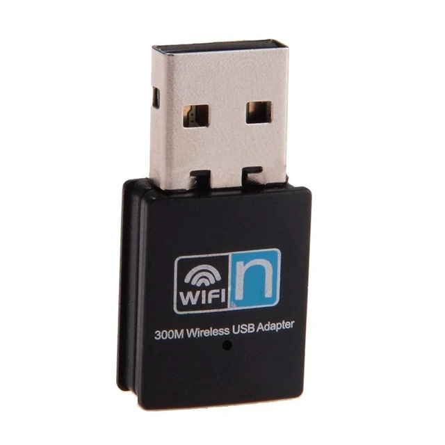 Alt view image 8 of 9 - 300Mbps USB WiFi Adapter Wireless Lan Network Card Adapter WiFi Dongle For Desktop Laptop PC Support Windows 10 8 7 MAC OS