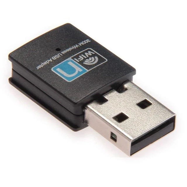 Alt view image 9 of 9 - 300Mbps USB WiFi Adapter Wireless Lan Network Card Adapter WiFi Dongle For Desktop Laptop PC Support Windows 10 8 7 MAC OS