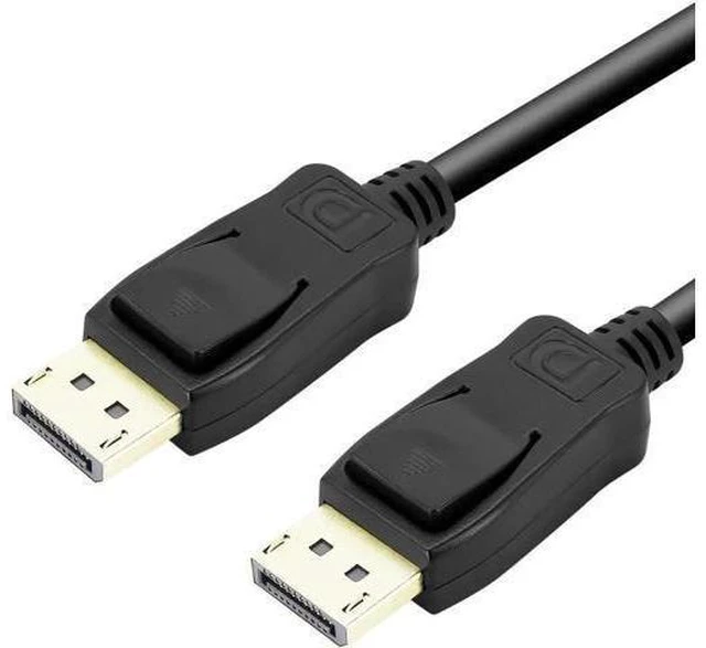 Alt view image 7 of 12 - 4K DisplayPort to DisplayPort Cable (DP to DP Cable, Display Port Cable) 6 Feet - 4K 60Hz, 2K 144Hz Monitor Support ,Black