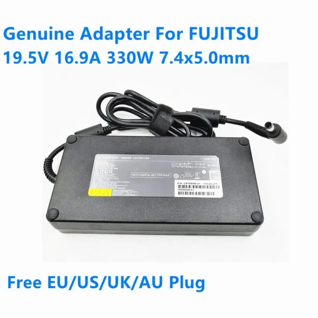Alt view image 3 of 4 - 19.5V 16.9A 330W A15-330P1A A17-330P2A Power Supply AC Adapter For Fujitsu A330A003L A330A004P FPCAC275 Laptop Charger